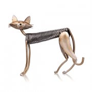 Hochwertige Metall - Dekokatze inkl. Sameday-Primeversand AMAZON