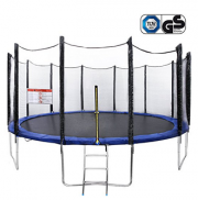 Hochwertiges Gartentrampolin von AMDirect von 366 cm bis 457 cm jetzt schon ab 296,99 Euro