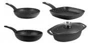 Hochwertiges Pfannenset mit Br&auml;ter Serie Marburg 4-teilig f&uuml;r 69,90&euro; (statt 93&euro;)