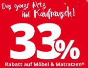 H&ouml;ffner &ndash; 33% Rabatt auf M&ouml;bel & Matratzen, Gartenm&ouml;bel