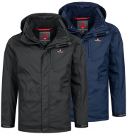 H&ouml;henhorn Arcalod Pro Herren 3in1 Winter-Doppeljacke in 2 Farben