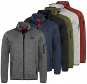 H&ouml;henhorn Tacul Herren Strickfleece Outdoor Jacke in vielen Farben