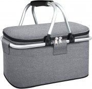 Hoiicco 32L Isolierter Einkaufskorb faltbar