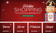 Holiday Shopping mit 20% Extra-Rabatt auf 13.000 Artikel f&uuml;r Damen, Herren und Kinder bei Engelhorn