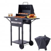 HOMAVO Holzkohlegrill mit Deckel und Haube f&uuml;r 69,99&euro;