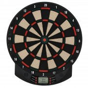 HOMCOM Elektronische Dartscheibe mit 6 Darts