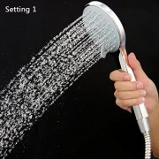Homdox Duschkopf mit 3 Strahlarten f&uuml;r 9,38 Euro bei Amazon mit Gutschein
