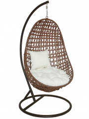 Home Deluxe H&auml;ngesessel Nido in Rattan-Optik inkl. Regenabdeckung