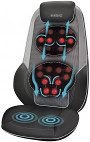 HoMedics Shiatsu Max 2.0 R&uuml;cken- und Schultermassageger&auml;t mit Shiatsu-, Rollen- + Vibrationsmassage