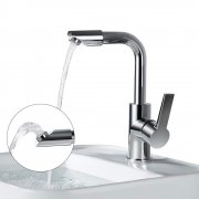 Homelody 360&deg; drehbar Auslauf Wasserhahn mit Mischbatterie 