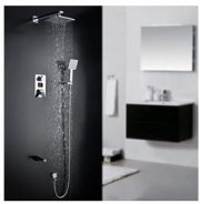 Homelody Unterputz Duschsystem mit LCD Wassertemperatur/Zeit Display f&uuml;r 139,19&euro;