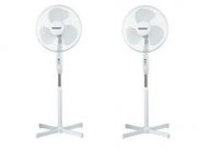 Homeware Standventilator im Doppelpack f&uuml;r 24&euro; - oszillierend, 3 Laufgeschwindigkeiten, 50 Watt