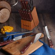  Homgeek Messerblock Messer Set, 15-teilig f&uuml;r 35,99&euro; statt 59,99&euro;