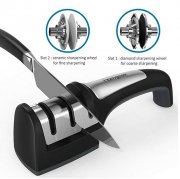 Homgeek Messersch&auml;rfer mit einer rutschfeste Matte dank Gutschein nur 8,39 &euro; 