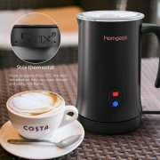 Homgeek Milchaufsch&auml;umer elektrisch, Doppelwanddesign, 150ml f&uuml;r 32,89&euro; inkl. Versand (prime)