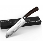 Homgeek Santokumesser Klingenl&auml;nge 17cm, Japanisches Kochmesser um 16,99 &euro;&nbsp;statt 33,99 &euro;