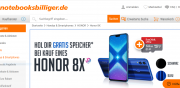Honor 8X 64GB Dual-SIM Schwarz inklusive 64GB SanDisk Speicherkarte 