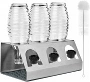 &lrm;Hoofaway 3er Premium Sodastream Edelstahl Flaschenhalter
