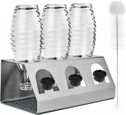 &lrm;Hoofaway 3er Premium Sodastream Edelstahl Flaschenhalter