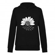HOOUDO Kapuzenpullover mit Blumenmuster f&uuml;r nur 12,29&euro;