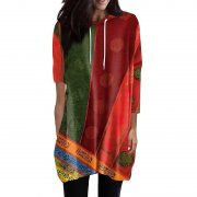 HOOUDO Oversized Kurzarm-Hoodie f&uuml;r nur 13,29&euro; (34% Rabatt)