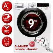 HOOVER DXOA Q49AHB7-84 Frontlader Waschmaschine A+++ 9kg