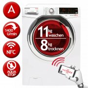  HOOVER Dynamic Next WDXOA G4118AHC-84 Waschtrockner Trockner 11/ 8 kg EEK: A