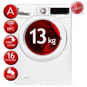 Hoover H3W 413TXME/1-S Frontlader Waschmaschine mit NFC-Technologie 13 kg 1400 U/Min