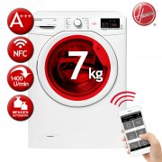 HOOVER HL 1472D3-S Frontlader NFC Waschmaschine A+++ 7kg 