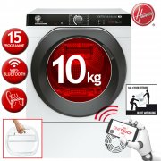 HOOVER NDPEH10A2TCBEXSS W&auml;rmepumpentrockner 10kg Smarte Bedienung mit WiFi + Bluetooth