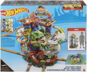 Hot Wheels City Robo T Rex Megacity Parkgarage inkl. 2 Spielzeugautos