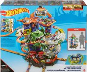 Hot Wheels City Robo T Rex Megacity Parkgarage inkl. 2 Spielzeugautos
