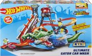 Hot Wheels City Ultimative Autowaschanlage mit Krokodil f&uuml;r 59,99 Euro