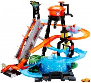 Hot Wheels FTB67 - City Ultimative Autowaschanlage mit Krokodil