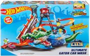 Hot Wheels FTB67 - City Ultimative Autowaschanlage mit Krokodil