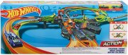Hot Wheels GFH87 - Super Mega Crash Gro&szlig;e Rennbahn mit 8er Looping Kurven