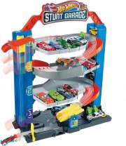 Hot Wheels GNL70 - City Stunt Garage mit Aufzug