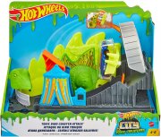 Hot Wheels GTT68 - Hot Wheels City Giftige Dino-Attacke Spielset