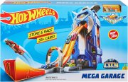 Hot Wheels GWT34 City Power Parkgarage f&uuml;r 35 Autos mit Rennbahn inkl. 1 Spielzeugauto