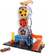 Hot Wheels HDP02 - City Super Reifenshop Spielset