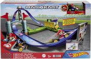 Hot Wheels HGK59 - Mario Kart Basis Rundkurs Trackset mit Mario Kart-Fahrzeug