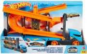 Hot Wheels Mega Action Transporter f&uuml;r 20 Spielzeugautos