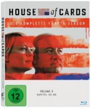 House of Cards - Die komplette f&uuml;nfte Season (4 Discs Blu-ray) f&uuml;r 19,93&euro; inkl. Versand
