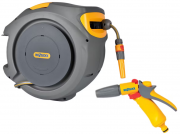 Hozelock Auto Reel-Schlauchbox mit 20-m-Schlauch und Jetspray-Spritzpistole