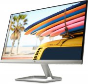 HP 24fw - 61 cm (24 Zoll) LED Monitor mit IPS-Panel, AMD FreeSync, HDMI, silber-wei&szlig; 