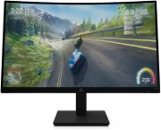 HP X27c 27 Zoll Gaming Monitor, FHD, 1500R VA Curved Display, AMD FreeSync Premium, Displayport