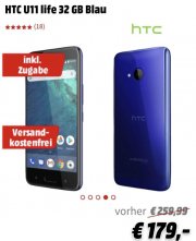 HTC U 11 Life 32 GB + Gratis Adidas Fu&szlig;ball
