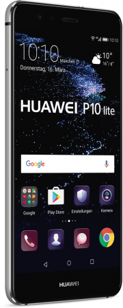 Huawei P10 lite 32 GB Schwarz Dual-SIM 13,2 cm (5,2 &ldquo;) 12 MP Android 7.0 NEU OVP f&uuml;r 199,95&euro;