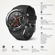 HUAWEI WATCH 2 (4G) Smartwatch mit schwarzem Sportarmband f&uuml;r 280,13&euro; inkl. Versand
