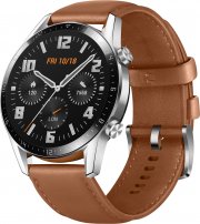 Huawei Watch GT 2 46mm Classic Smartwatch mit Lederarmband